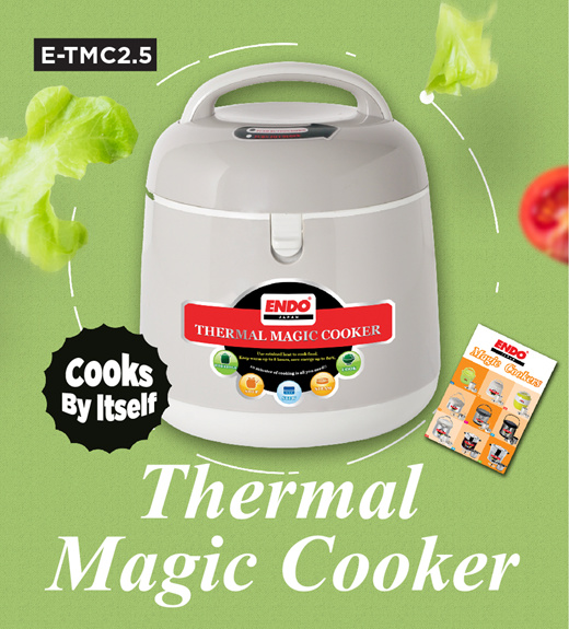 Qoo10 - 🧨SUPER DEAL PROMO ENDO (Japan) 2.5L Thermal Magic Cooker - PROMO🧨  : Kitchen & Dining