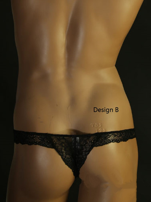 Qoo10 - TM Sexy Lace men underwear thong brief sissy panties #5designs :  Men's Clothing
