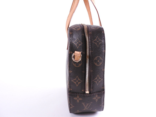 LOUIS VUITTON M47500 Monogram Spontini 2WAY Shoulder Bag Brown