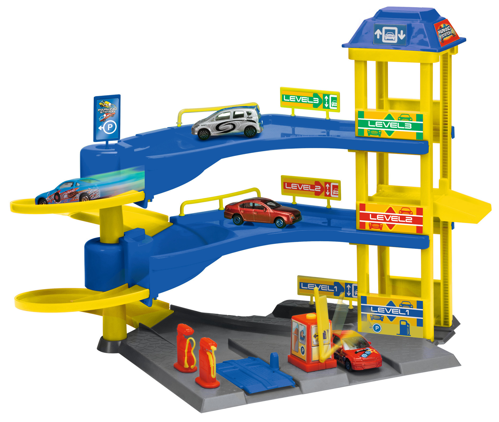 dickie toys parking station