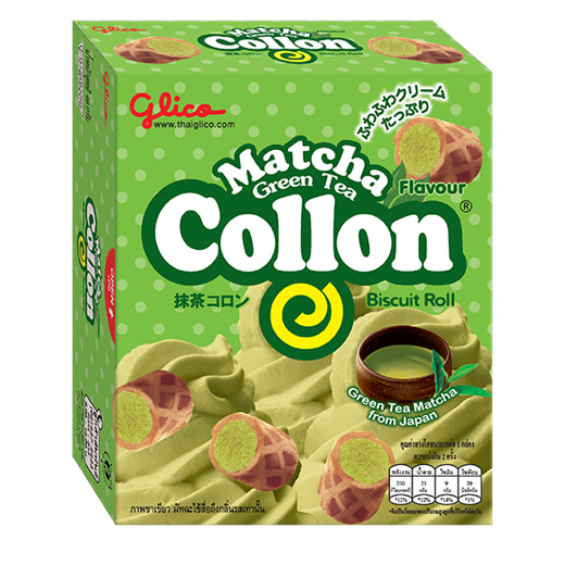 Glico Collon Biscuit Roll with Cream Chocolate Strawberry Flavor Snack x10  boxes
