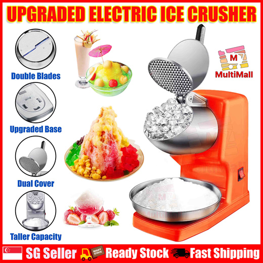 2019 Commercial Crushed Ice Machine Electric Ice Crusher Shaved
