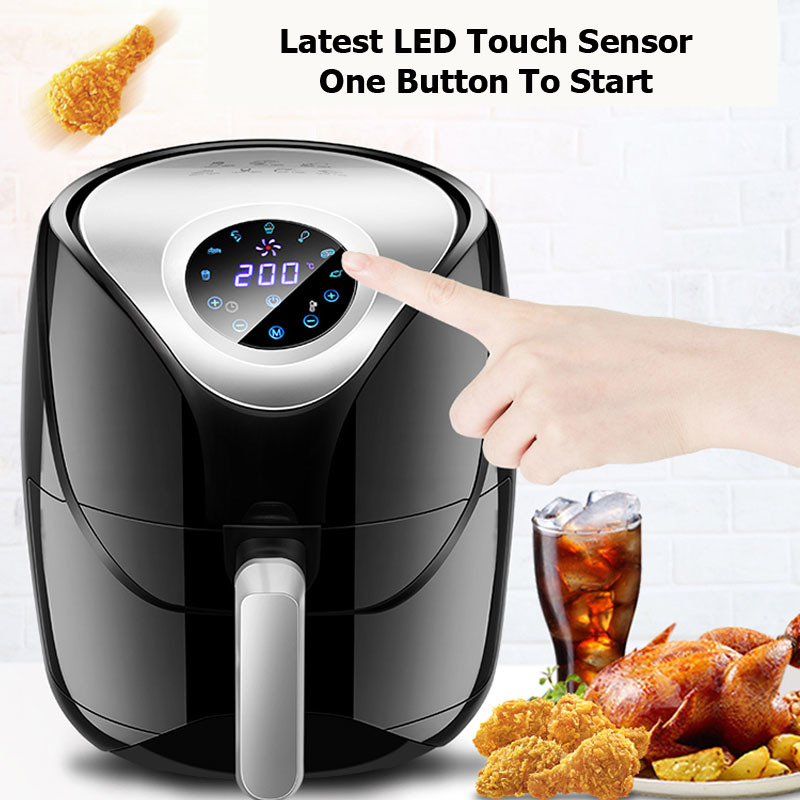 Qoo10 - LATEST 2020 AIRFRYER / 2.6L or 5L / LED or NON LED/ mayer ...