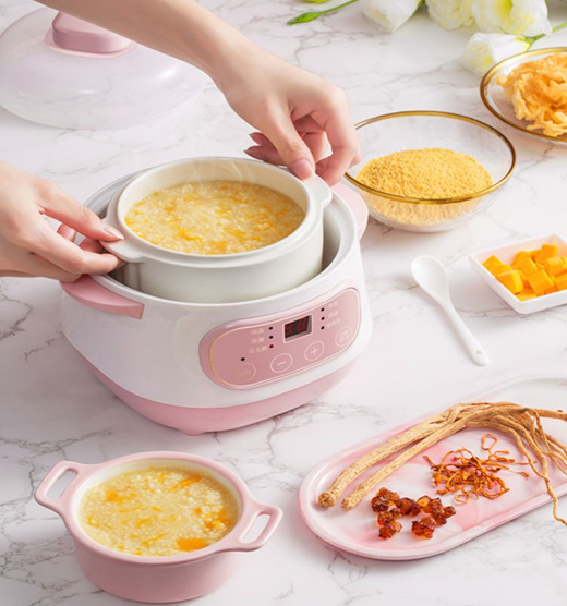 Buy Wholesale China 1.0l Pink Mini Rice Cooker With Porridge Function & Rice  Cooker With Porridge at USD 9