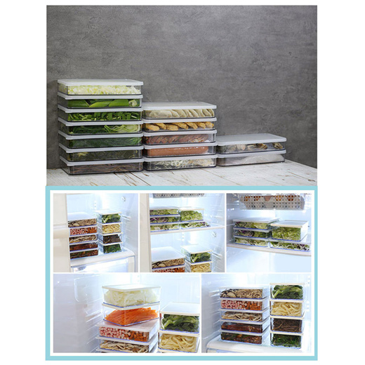 Silicook ] Fridge Food Storage - Flat Large Tray set, 11pcs - Kitchen  Supplies - Home & Living