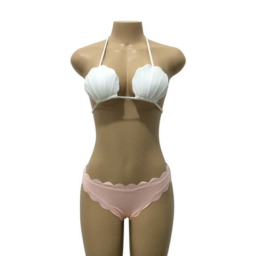Qoo10 - Itsroya Women Sexy Shell Bikini Set Bandage Bra Padding