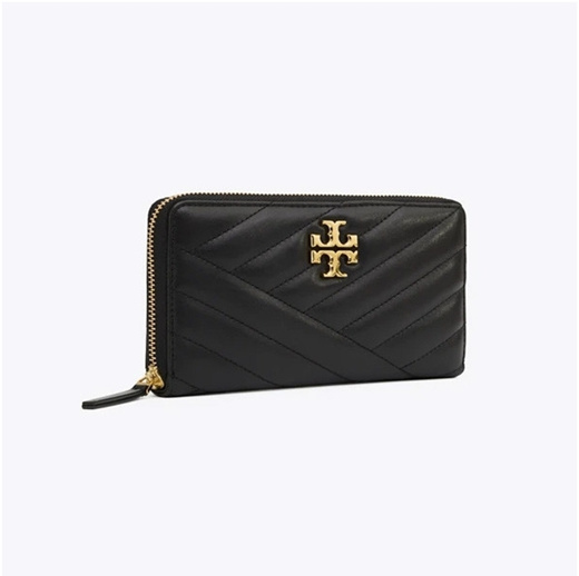 tory burch kira chevron zip continental wallet