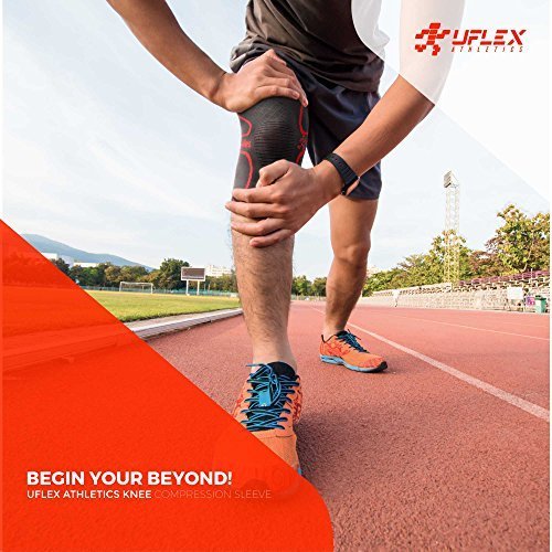 Qoo10 - UFlex Athletics Knee Compression Sleeve Support Running