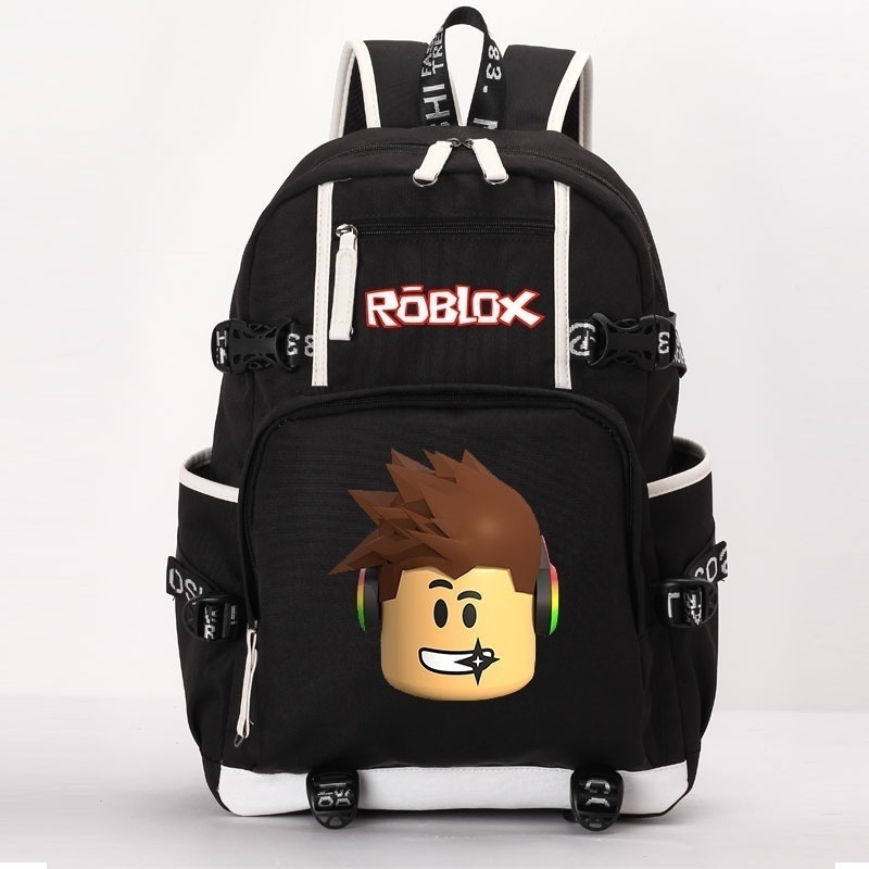 Qoo10 Roblox School Bag Casual Backpack Teenagers Kids Boys Children Student Bag Shoes Ac - rm roblox question