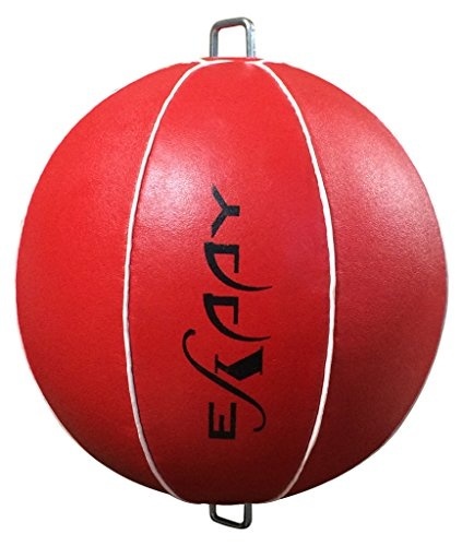 Eskaay Leather Double end Speed Bag Double end Bag Speedball MMA Boxing Punch Bag