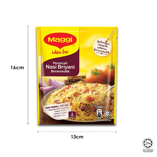 Qoo10 Maggi Nasi Briyani Recipe Mix 50g Food