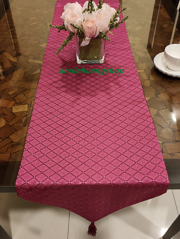 Qoo10 - Table runner matching cushion cover SG local seller table cloth ...