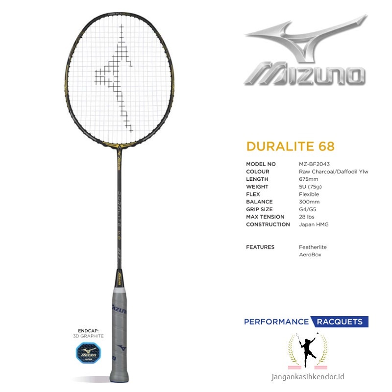 mizuno duralite 68