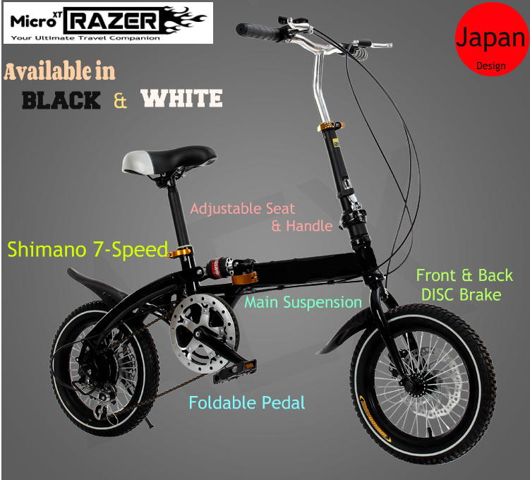 mini razer foldable bike