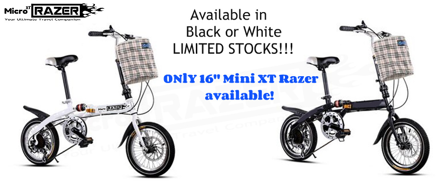 mini razer foldable bike