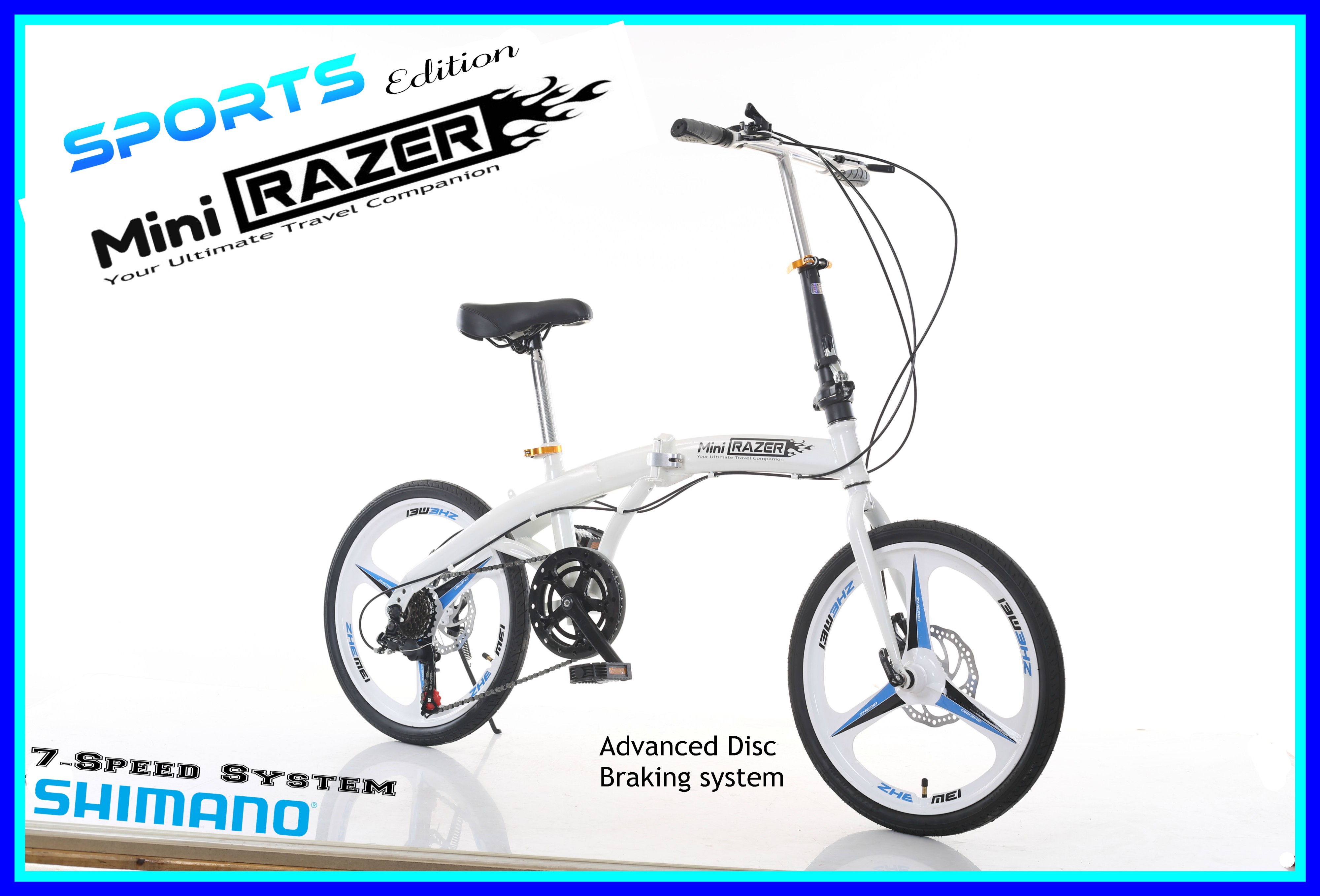 mini razer foldable bike