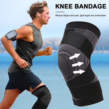 Qoo10 - authentic 1PC Sports Kneepad Men Pressurized Elastic Knee Pads ...