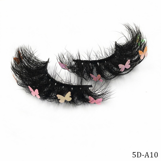 Qoo10 - wholesale Faux Mink 25mm Lashes With Butterflys On Them Full Strip  Cos : Cosmetics