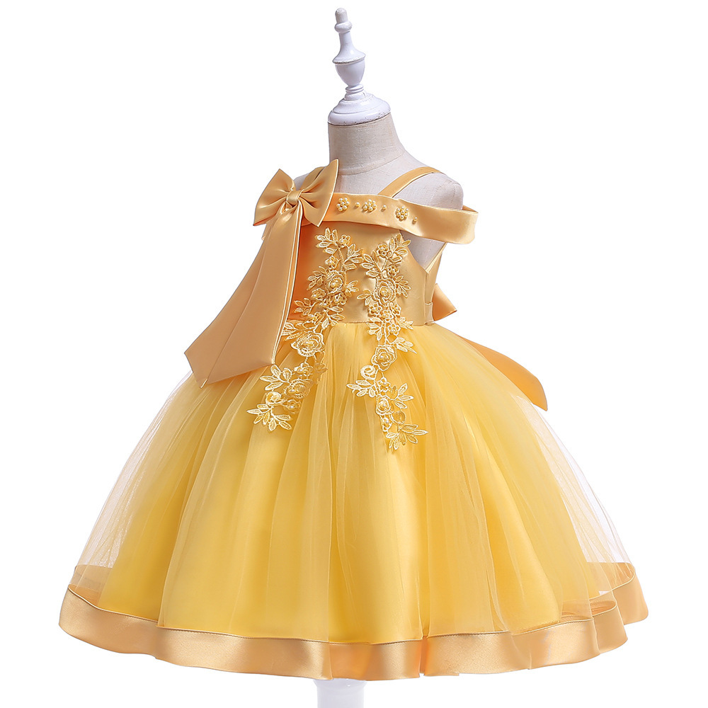 Qoo10 - Kids Bridesmaid Lace Girls Dress For Wedding and Party Dresses