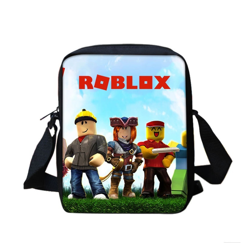 Qoo10 Specialized For New Products Roblox Unisex Cartoon Shoulder Messenger Kids Fashion - roblox tix of bag related keywords suggestions roblox