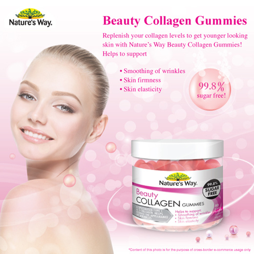 Qoo10 Natures Way Beauty Collagen Powder 120g Shot 50ml 10 Pack Tablets 60s Nutritious Items