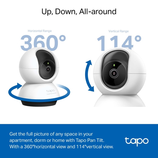 Qoo10 - TP-Link Tapo C220 2K 4MP QHD Pan/Tilt AI Home Security Wi-Fi IP  Camera : TV, Camera & Aud