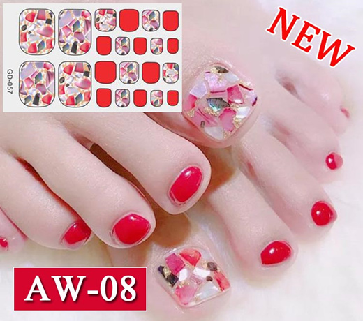 Qoo10 - Mickey Nail Stickers : Bath & Body