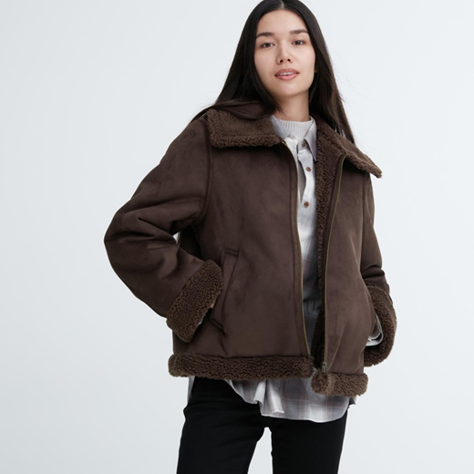 Qoo10 - UNIQLO JAPAN boa jacket : Women's Clothing