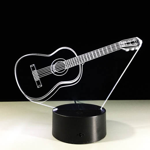 3d guitar light