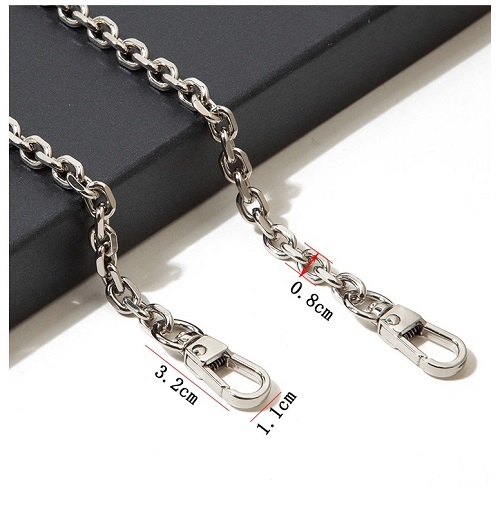Qoo10 - NEVERFULL LV POUCHETTE Swivel D-ring Felt Insert Clear Sleeve Chain  Le : Bag & Wallet