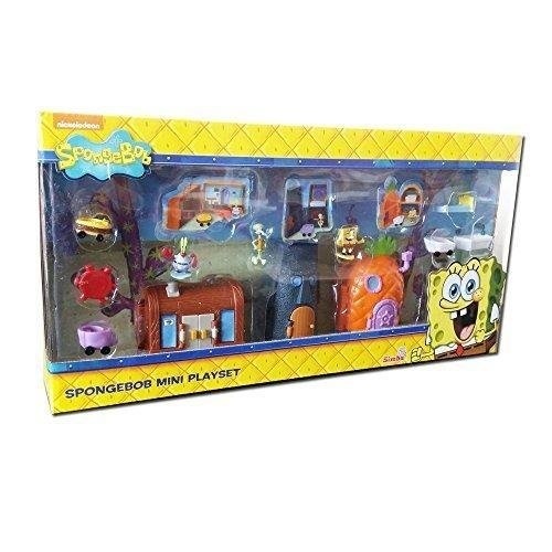 spongebob mini playset