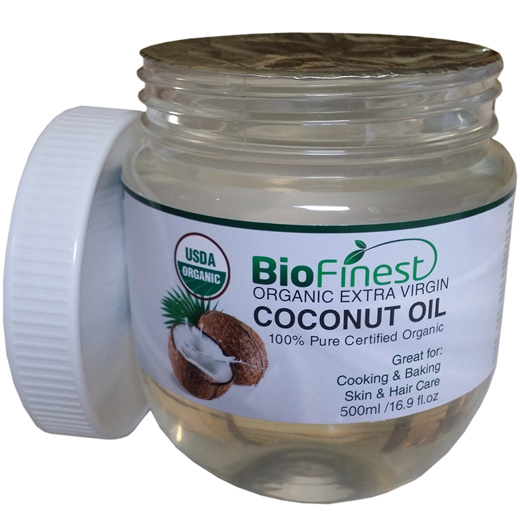 ★USA Extra Virgin Coconut Oil (500ml) ★ USDA Certified Organic - Cold-P...
