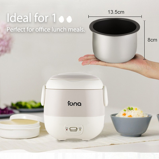 1.5-Cup Mini Electric Rice Cooker, 0.3-Litre