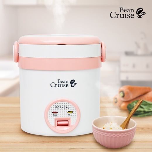 Bean Cruise Portable Mini Rice Cooker BCR-230 For 1~2 People 0.3L 