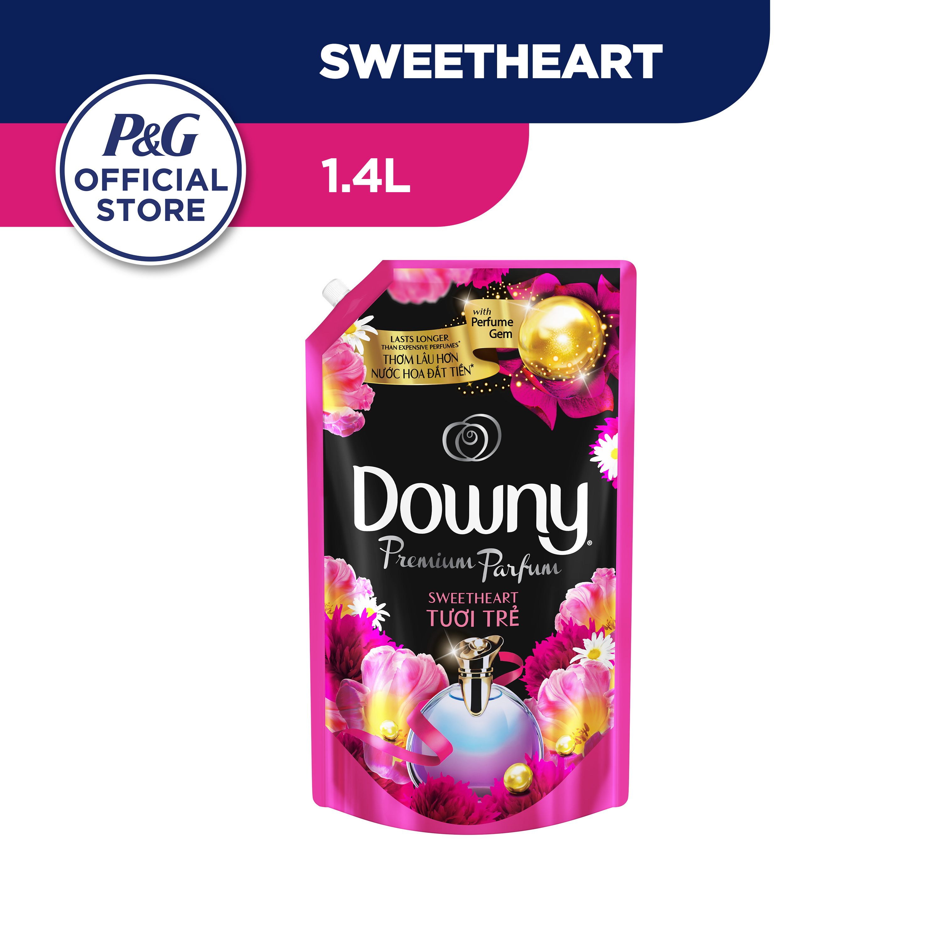 Qoo10 - [PnG] [Bundle of 4] Downy Concentrated Fabric Softener Refill ...