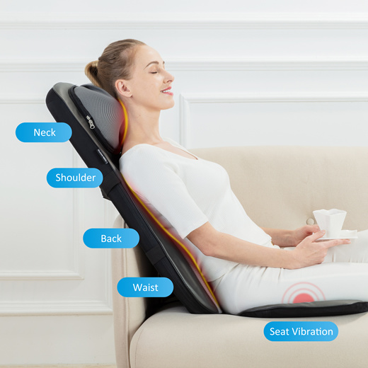 Qoo10 - SL-233 🔥Shiatsu Massager Neck Back Lumbar Massage Chair With Heat🔥  ( : Household & Bedd