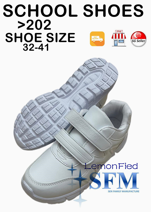 Qoo10 - School Shoes Velcro Designs SIZE 28-48 White Black Sneaker Canvas  CHEC... : Kids Fashion