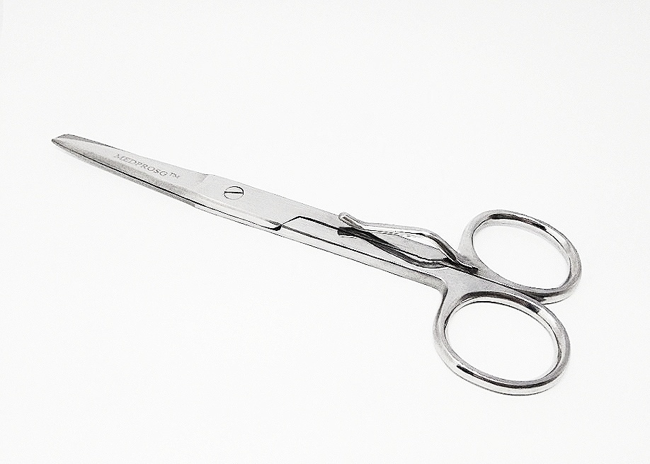 Qoo10 Medpro™ Stainless Steel Nursing Scissors With Pocket Clip