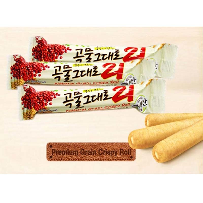 Qoo10 - Grains Crispy Roll 21/Low Calorie Snacks/Korean Snacks/Healthy