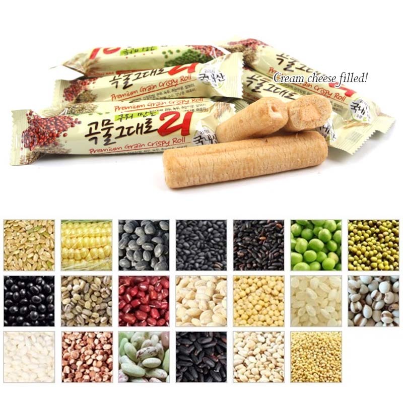 Qoo10 - Grains Crispy Roll 21/Low Calorie Snacks/Korean ...