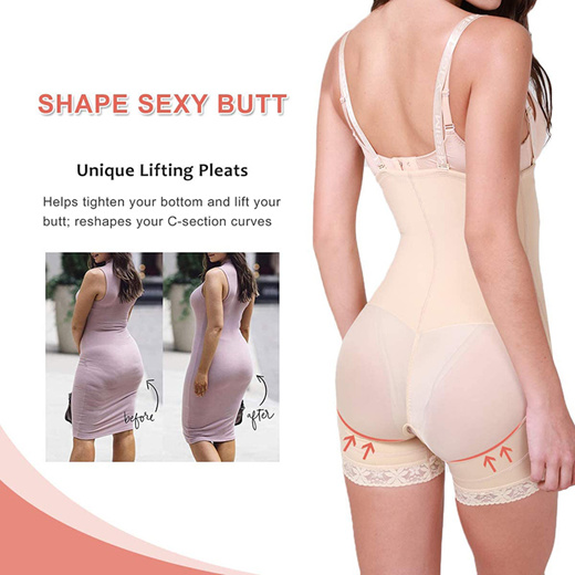 Women Seamless Backless Bodysuit Underwear Sexy Lingerie Invisible