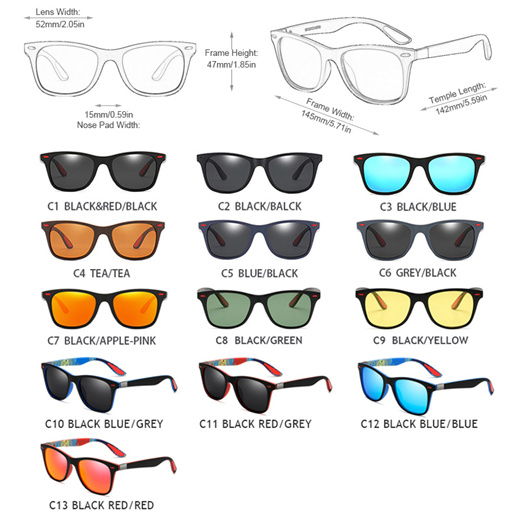 Qoo10 - authentic FUQIAN Hot Sale Polarized Sunglasses Men Women
