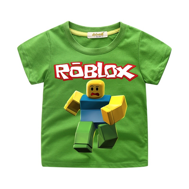 Qoo10 Children Roblox Game T Shirt Clothes Boys Summer Clothing Girls Short Kids Fashion - qoo10 sale drop shipping children roblox game t shirt clothes