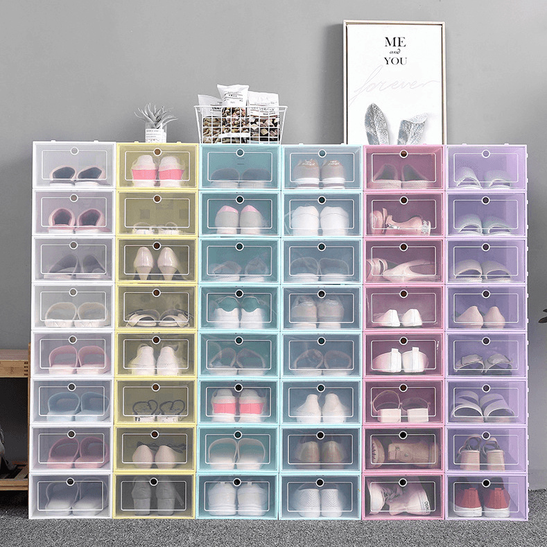 Qoo10 Shoe Box Storage Furniture Deco