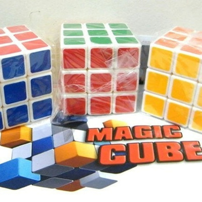 Qoo10 - Rubik 3x3 Magic cube Kotak Isi 6pcs Jual Eceran