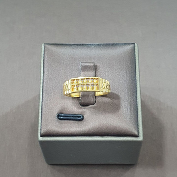 High Quality Black Gold Ring Fashion Titanium Steel Ring For Men