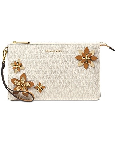 michael kors bag with flowers