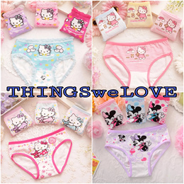 1/3Pcs Disney Minnie Kids Girl Underwear Cartoon Character Printing Cotton  Panties Soft Comfortable Child Briefs Baby Underpants - AliExpress