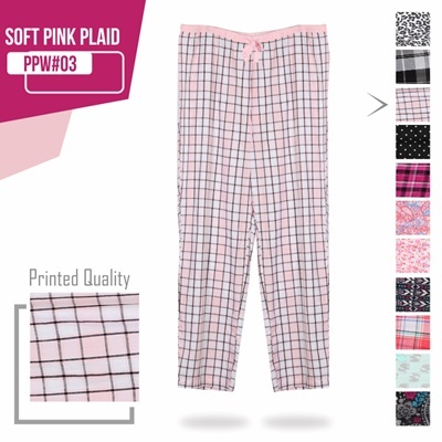 SOFT PINK PLAID