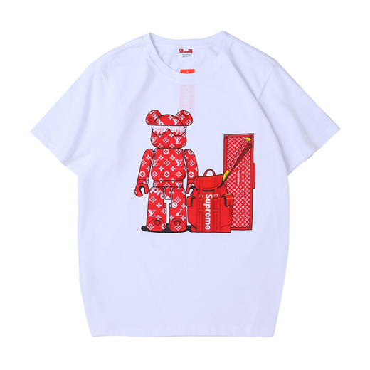 supreme print t shirt